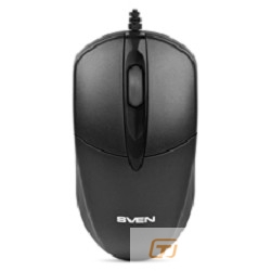 Мышь Sven RX-112 USB чёрная (2+1кл. 1000DPI, кор)