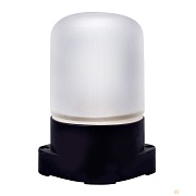 Camelion 1501 Светильник для сауны цвет черный до 125 оС ( НПБ-400 КСС-001 230В 60Вт Е27)