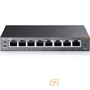 TP-Link TL-SG108PE Коммутатор Easy Smart с 8 гигабитными портами (4 порта PoE+)